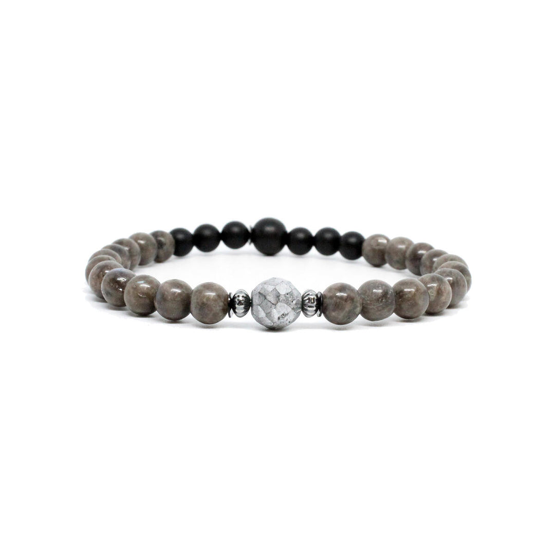 Gemstone, Faceted Druzy Crystal Bracelet
