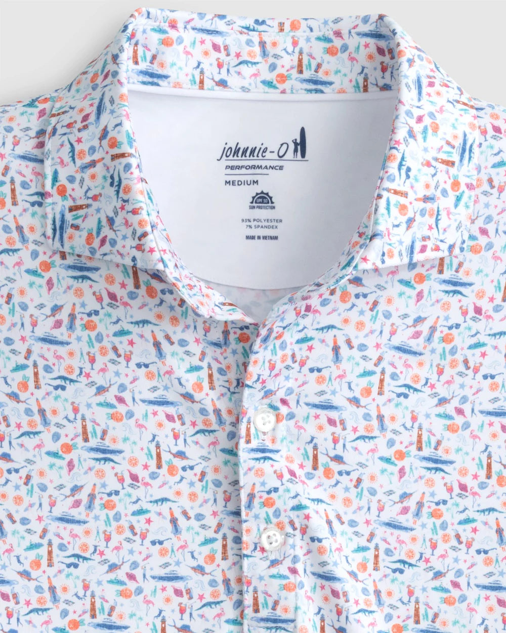 Sunshine State Printed Jersey Performance Polo
