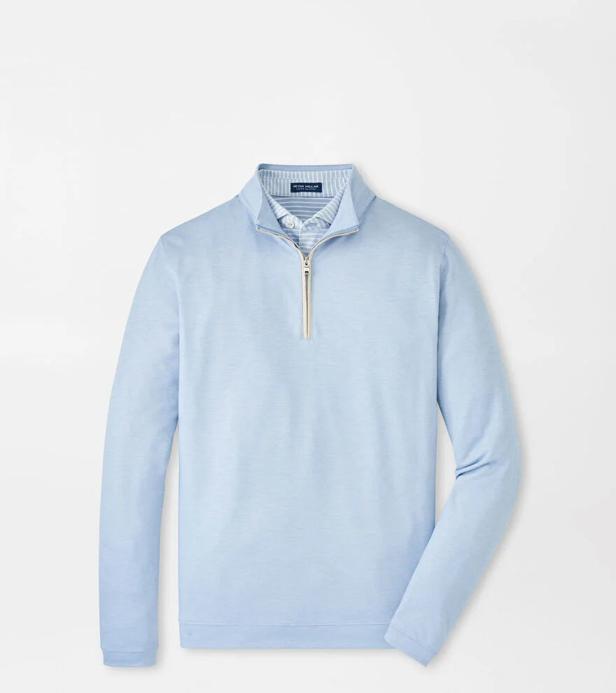 Albatross Cotton-Blend Piqué Quarter-Zip