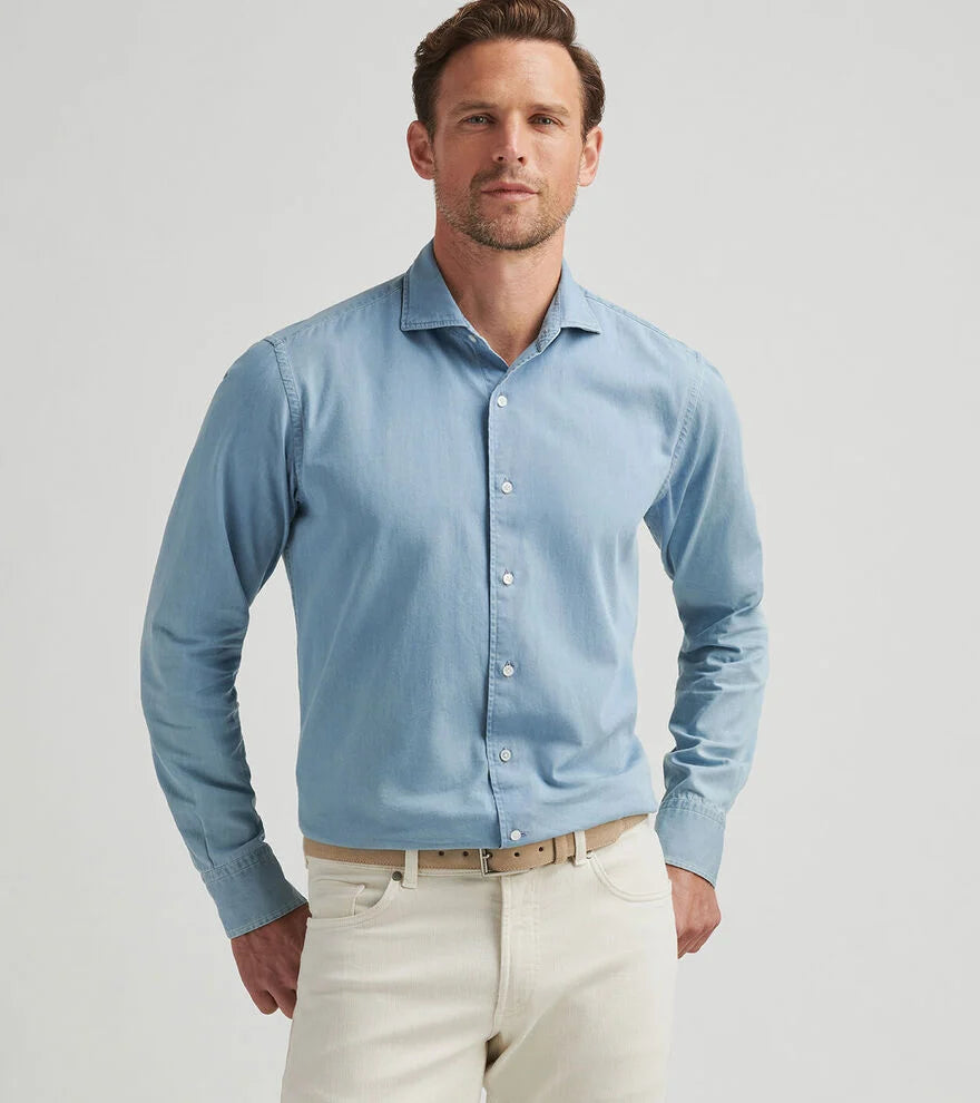 Elio Cotton Sport Shirt