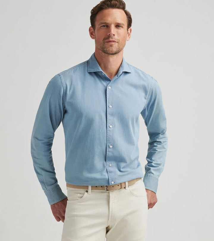 Elio Cotton Sport Shirt