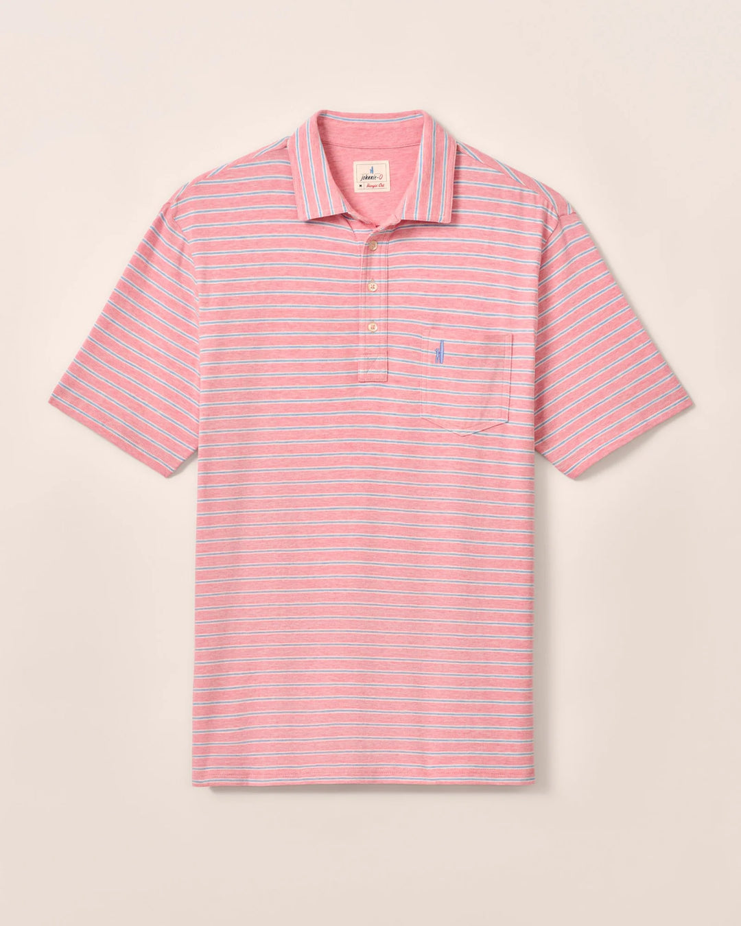 Original 4-Button Polo - Matthis Stripe