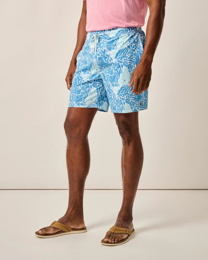 The Half Elastic 7" Surf Shorts-Topia