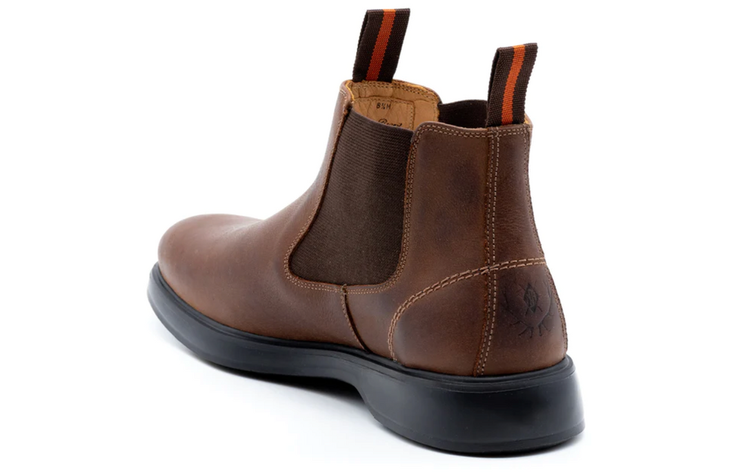 Windsor Oiled Waterproof Saddle Leather Chelsea Boot