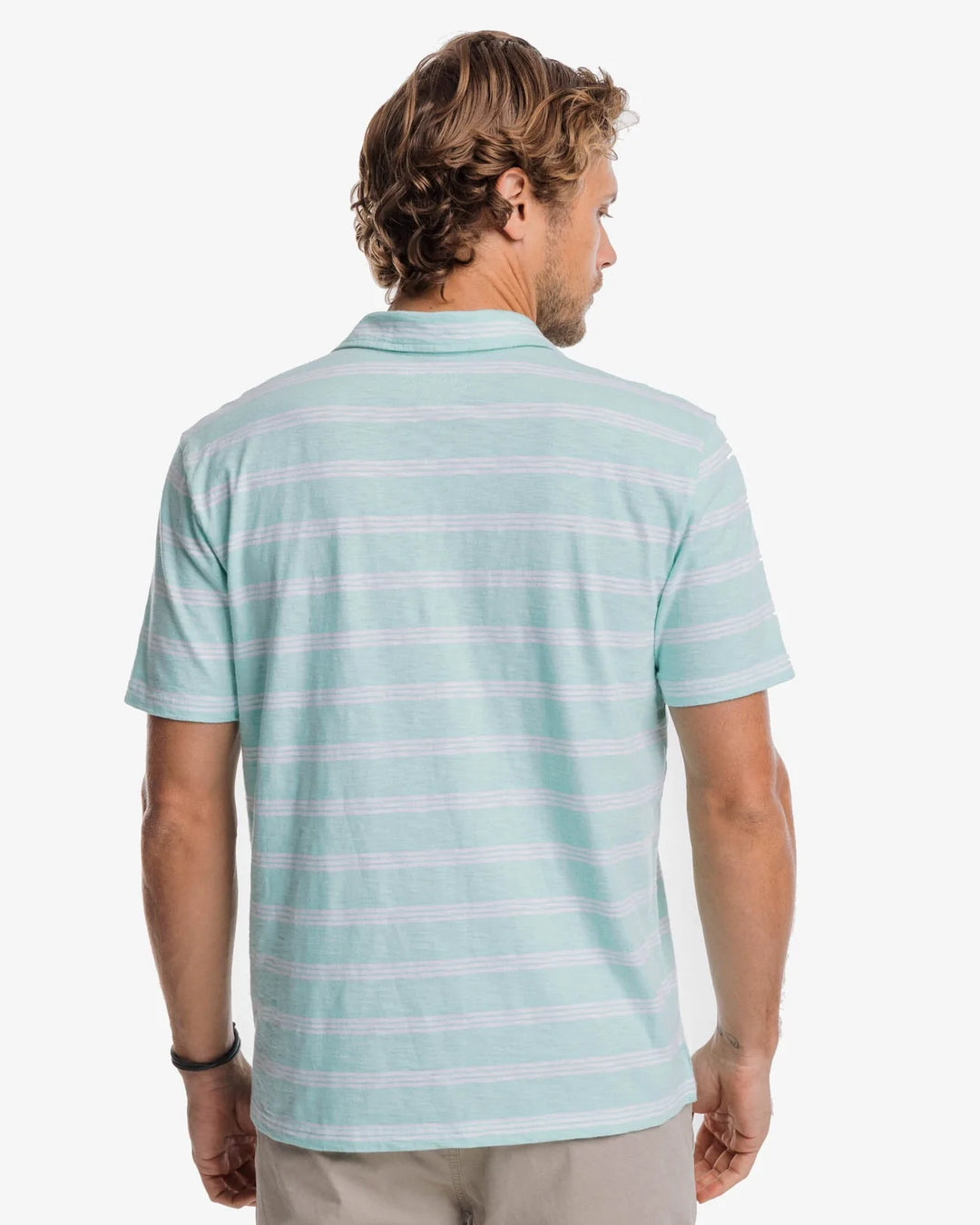 Sun Farer Summer Ray Stripe Polo Shirt